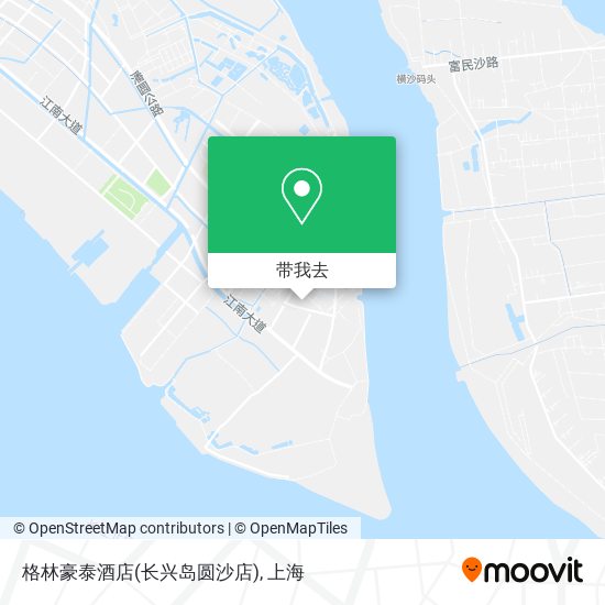 格林豪泰酒店(长兴岛圆沙店)地图