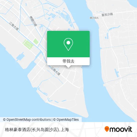 格林豪泰酒店(长兴岛圆沙店)地图