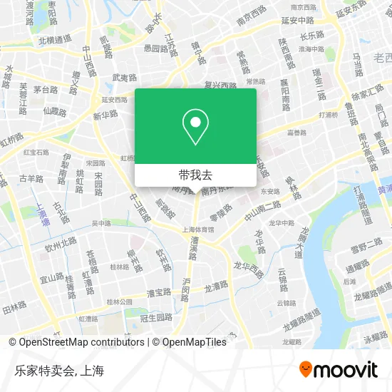 乐家特卖会地图