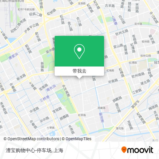 漕宝购物中心-停车场地图