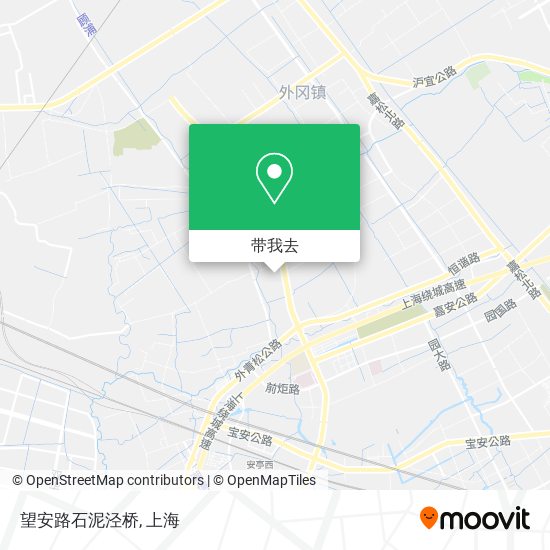望安路石泥泾桥地图