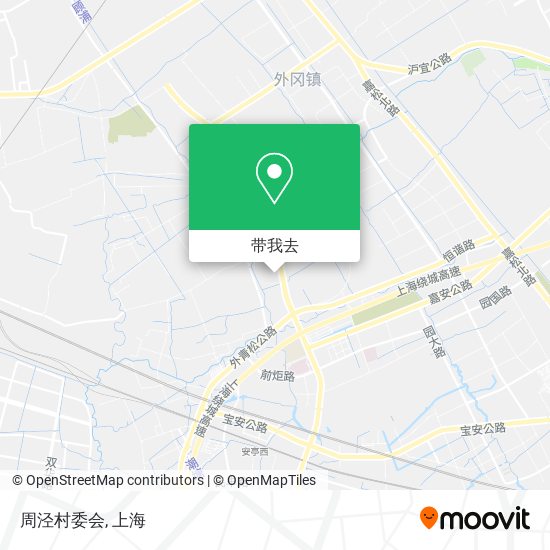 周泾村委会地图
