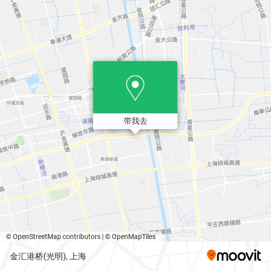 金汇港桥(光明)地图