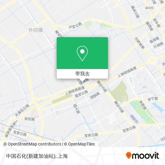 中国石化(新建加油站)地图