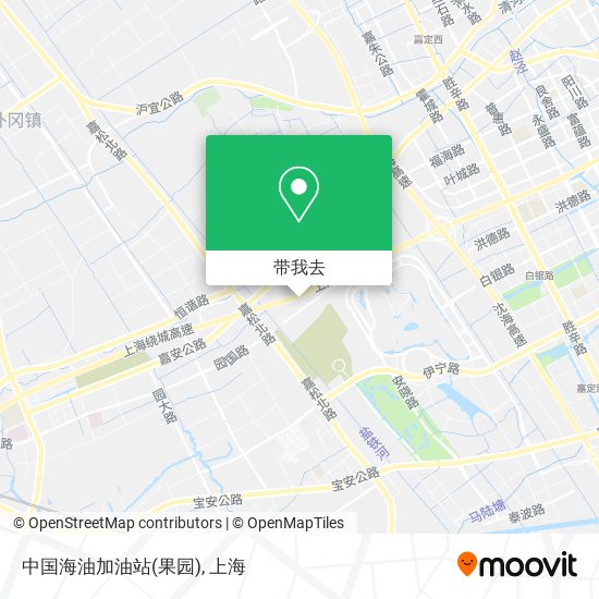 中国海油加油站(果园)地图