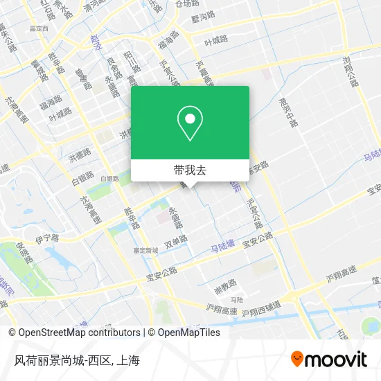风荷丽景尚城-西区地图