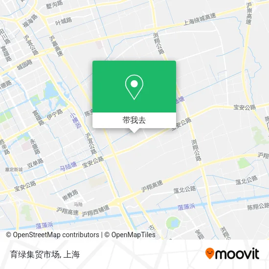 育绿集贸市场地图