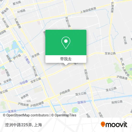 澄浏中路225弄地图