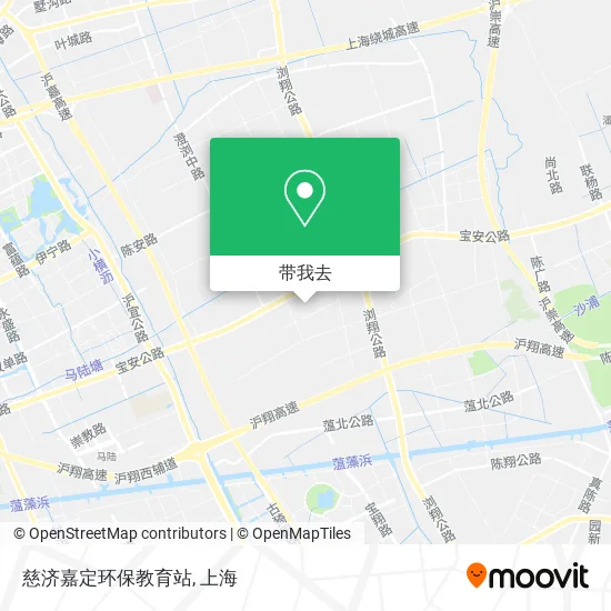 慈济嘉定环保教育站地图