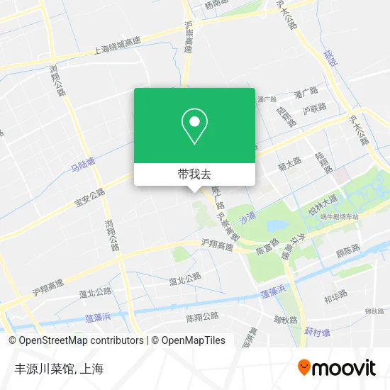 丰源川菜馆地图