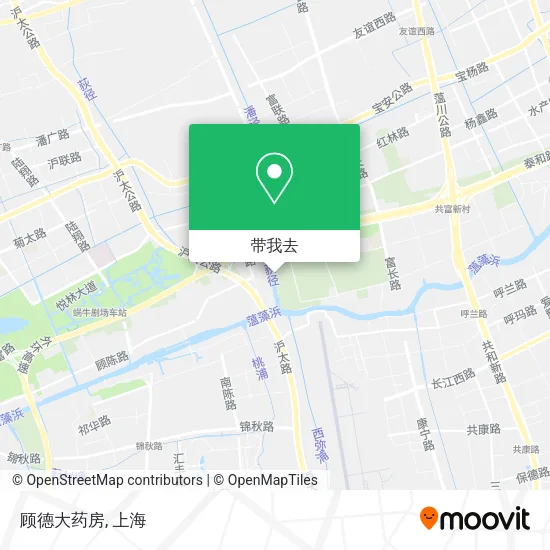 顾德大药房地图