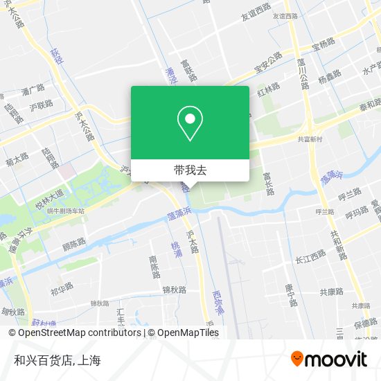 和兴百货店地图