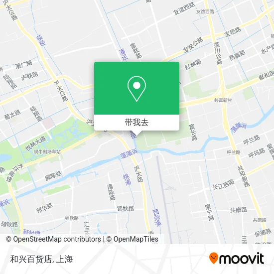 和兴百货店地图