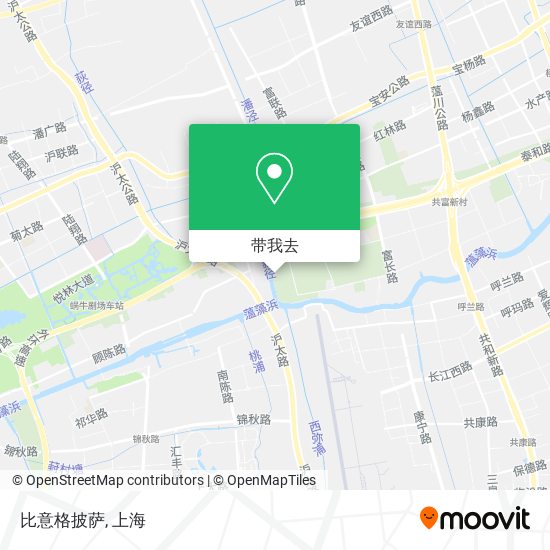 比意格披萨地图