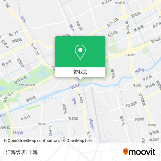 江海饭店地图