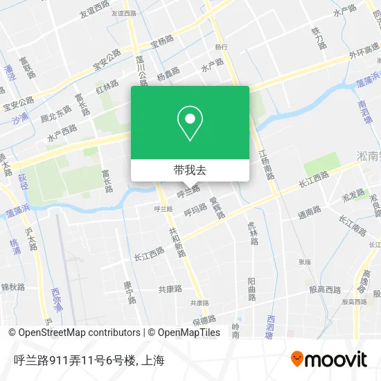 呼兰路911弄11号6号楼地图