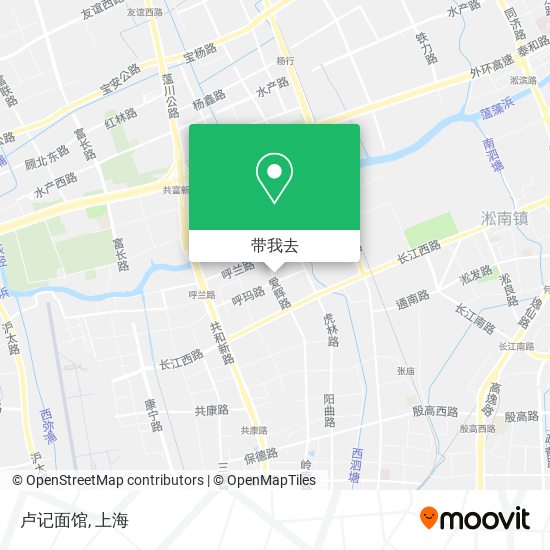 卢记面馆地图