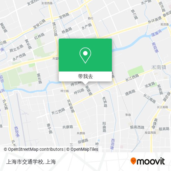 上海市交通学校地图