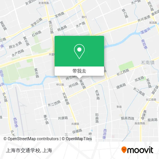 上海市交通学校地图