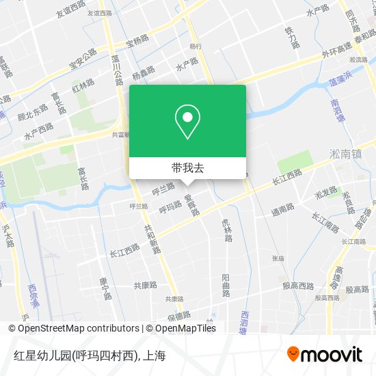 红星幼儿园(呼玛四村西)地图