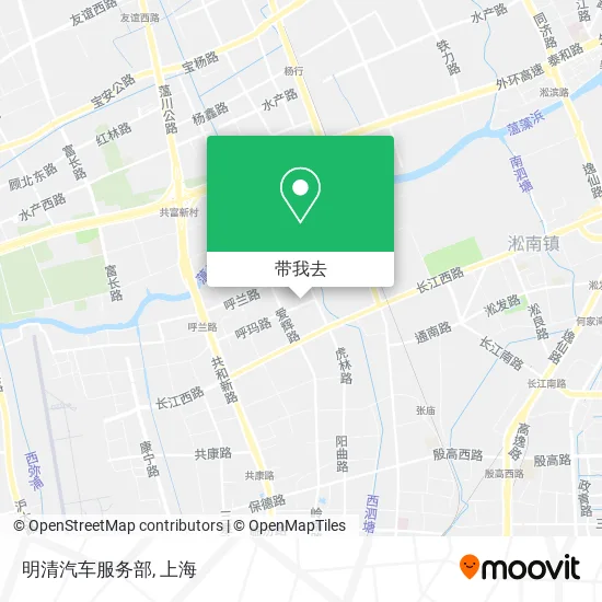 明清汽车服务部地图