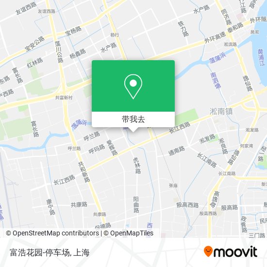 富浩花园-停车场地图