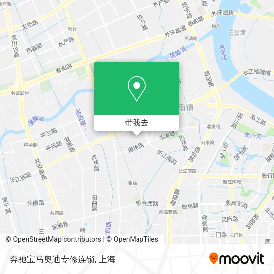 奔驰宝马奥迪专修连锁地图