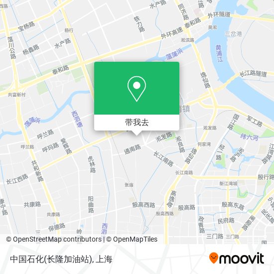 中国石化(长隆加油站)地图