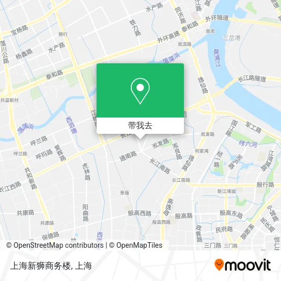 上海新狮商务楼地图