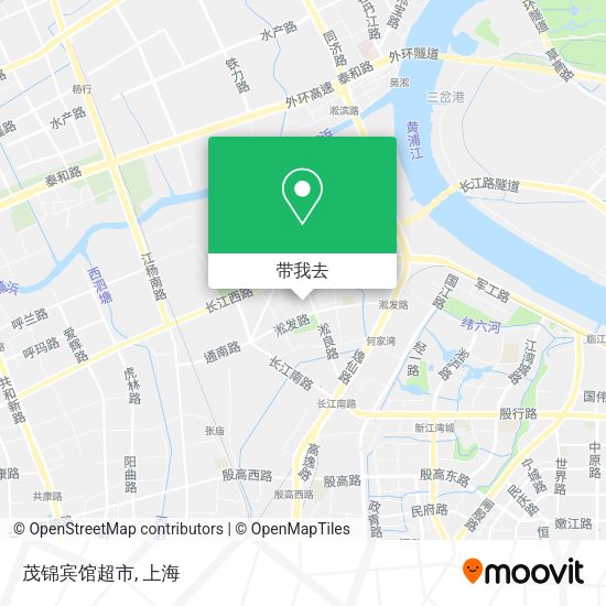 茂锦宾馆超市地图