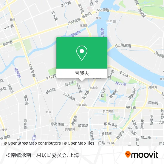 松南镇淞南一村居民委员会地图