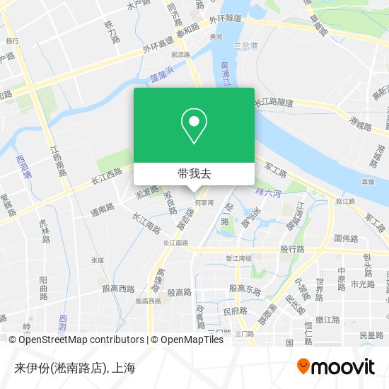 来伊份(淞南路店)地图