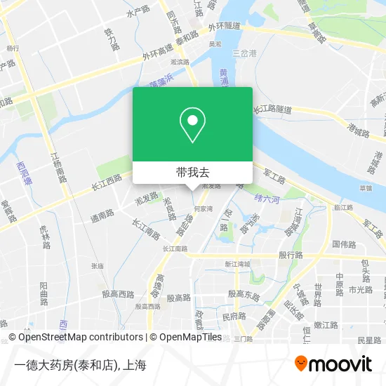 一德大药房(泰和店)地图