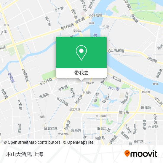 本山大酒店地图