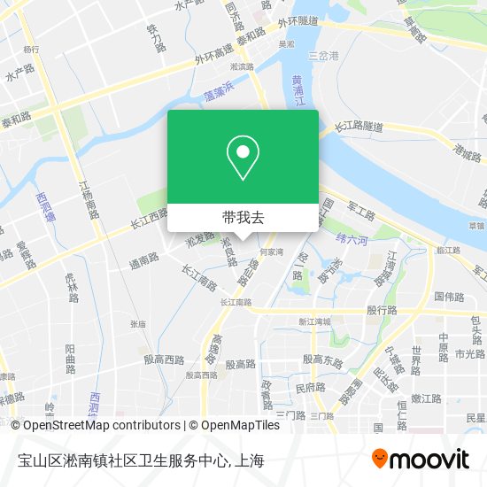 宝山区淞南镇社区卫生服务中心地图