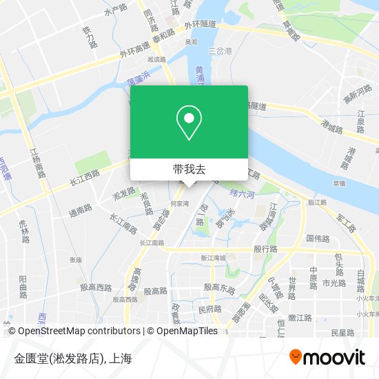 金匮堂(淞发路店)地图