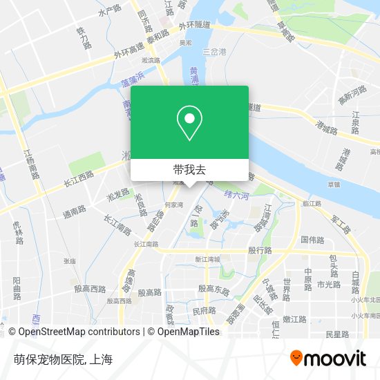 萌保宠物医院地图