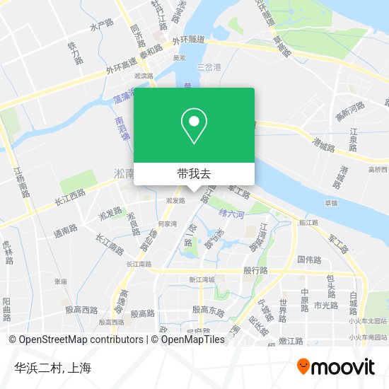 华浜二村地图