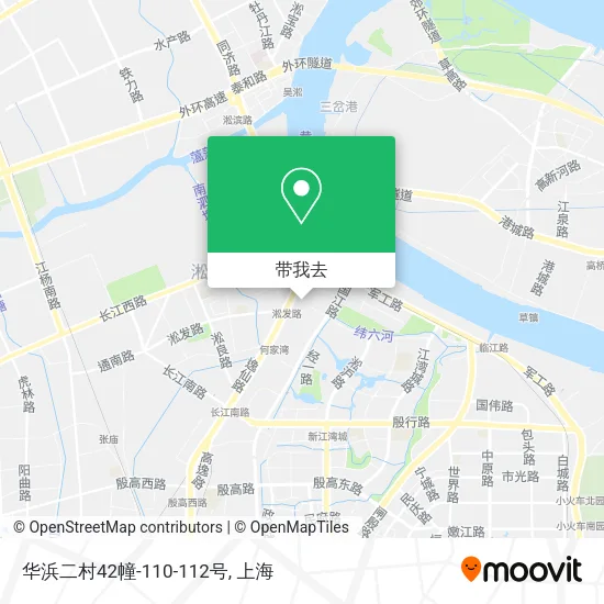 华浜二村42幢-110-112号地图