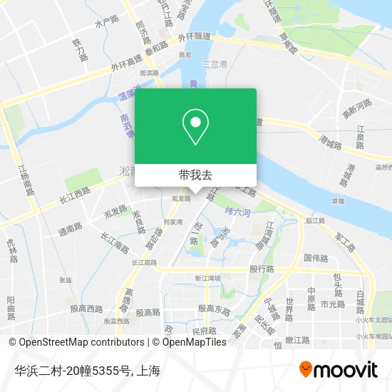 华浜二村-20幢5355号地图
