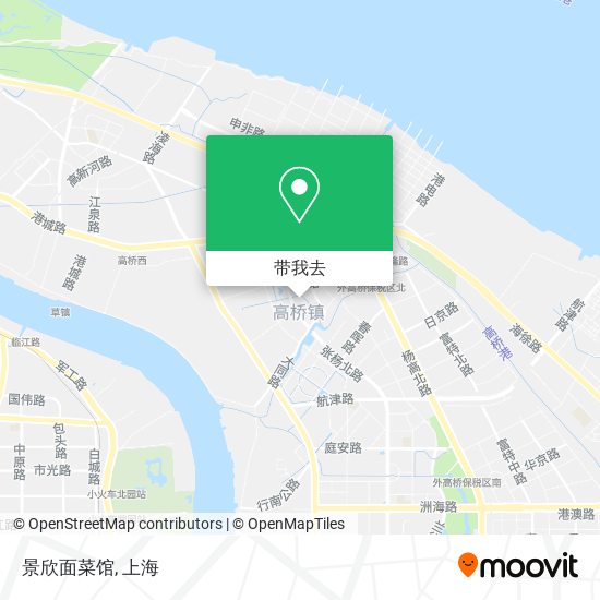 景欣面菜馆地图