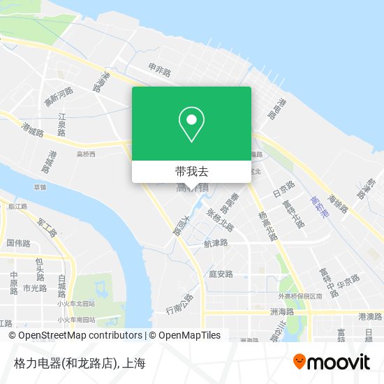 格力电器(和龙路店)地图