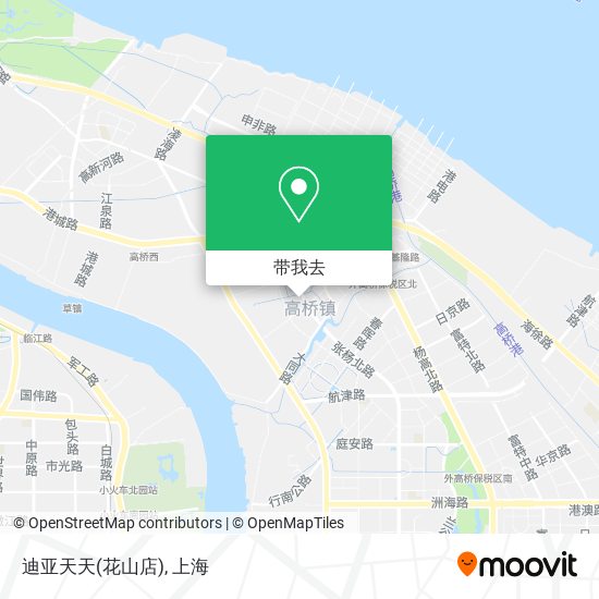 迪亚天天(花山店)地图