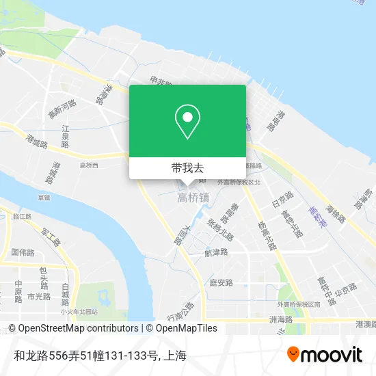 和龙路556弄51幢131-133号地图