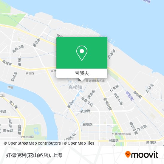 好德便利(花山路店)地图