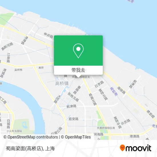 蜀南梁面(高桥店)地图