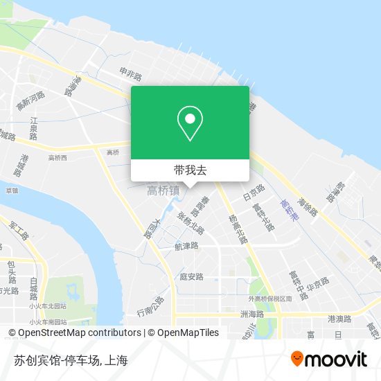 苏创宾馆-停车场地图