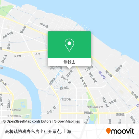 高桥镇协税办私房出租开票点地图