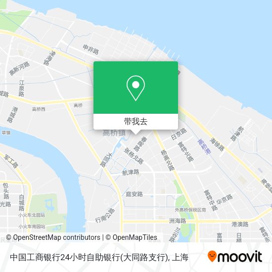 中国工商银行24小时自助银行(大同路支行)地图