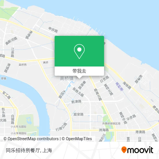 同乐招待所餐厅地图